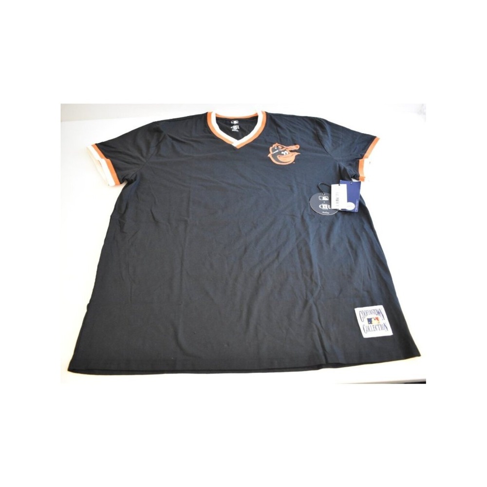 Darius Rucker Baltimore Orioles Mens 2XL T-Shirt V-Neck Cooperstown Collection